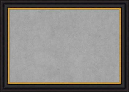 Amanti Art Black Framed Magnetic Board 30x42 Large Vision Board by AmantiArt