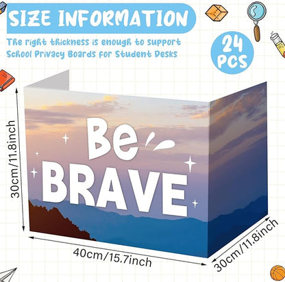 Honoson 24 Pcs Bulk Inspirational Privacy Folders - Image 2