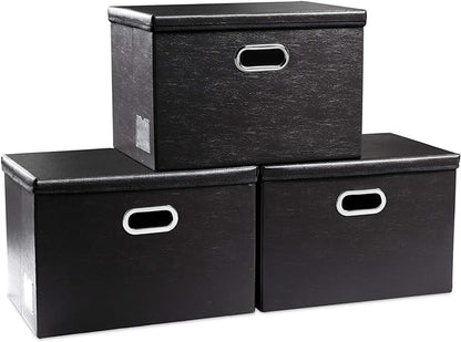 PRANDOM Large Foldable Storage Bins by Prandom
