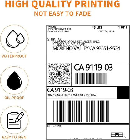 JADENS Thermal Shipping Labels 4x6-350 Labels, Compatible - Image 6