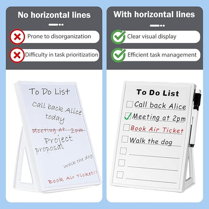 Desktop Dry Erase Board, Small Whiteboard - Image 4
