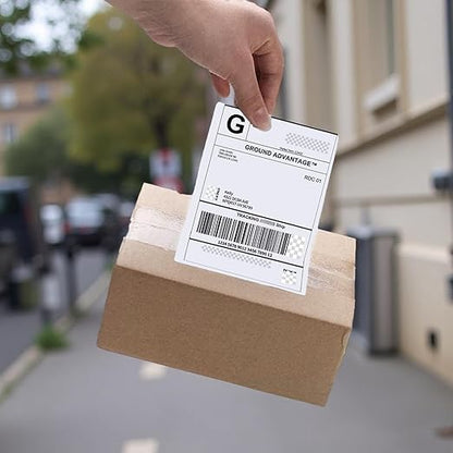 4"×6" Direct Thermal Shipping Label, Fanfold Thermal Label 1000 Packs Permanent - Image 3