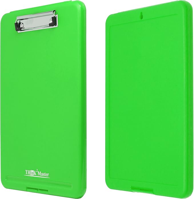 Think2Master Green Plastic Storage Clipboard. | 25% Heavier & 25% Sturdier| - Image 5