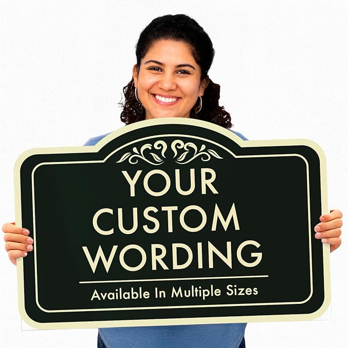 Custom Carved Metal Signs, Personalized Aluminum Design, Driveway Waterproof - Image 8