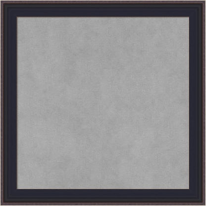 Amanti Art Black Framed Magnetic Board 19x19 Small Vision Board by AmantiArt