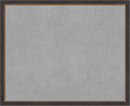 Amanti Art Black Framed Magnetic Board 35x43 X-Large Vision Board by AmantiArt
