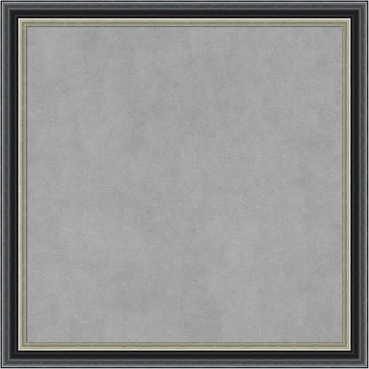 Amanti Art Black Framed Magnetic Board 23x23 Medium Vision Board by AmantiArt