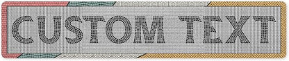 Custom Sign, Custom Street Sign, 11 Font Colors, 13 Font Styles, 4 Hole Options by MySignCenter