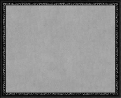 Amanti Art Black Framed Magnetic Board 36x44 X-Large Vision Board by AmantiArt
