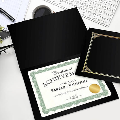 Geographics® 30% Recycled Blank Parchment Certificates, 8 1/2" x 11", Optima - Image 4