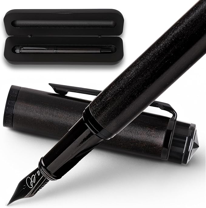 Ellington Pens Luxury Wood Fountain Pen Set – Extra Fine Nib by EllingtonPens