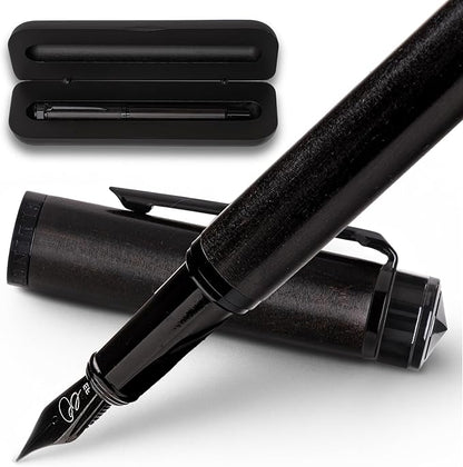 Ellington Pens Luxury Wood Fountain Pen Set – Extra Fine Nib by EllingtonPens