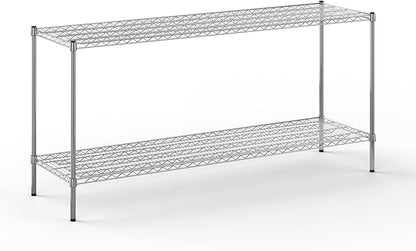Regal Altair 21" Deep x 72" Wide x 34" Height Wire Shelving Kit | 2-Tier | NSF by Regal+Altair