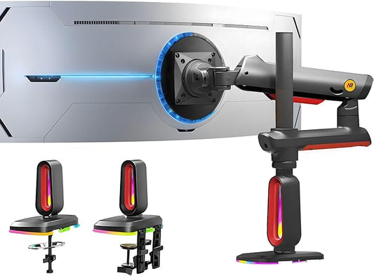 NB Extra Height Gaming Monitor Arm by NBERGONOMIC