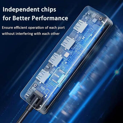 USB Hub, VIENON 4-Port USB 3.0 Hub USB Splitter USB Expander - Image 6