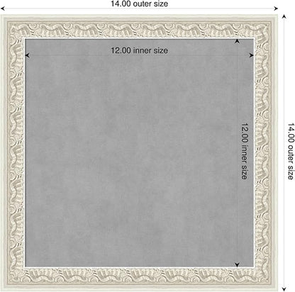 Amanti Art Silver Framed Magnetic Board 14x14 X-Small Vision Board - Image 2