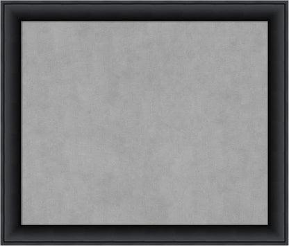 Amanti Art Black Framed Magnetic Board 23x27 Medium Vision Board by AmantiArt