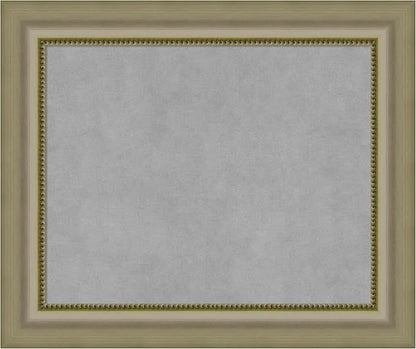 Amanti Art Silver Framed Magnetic Board 21x25 Small Vision Board by AmantiArt