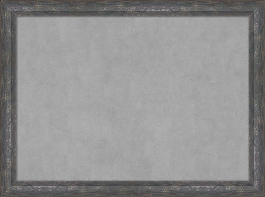 Amanti Art Grey Framed Magnetic Board 23x31 Medium Vision Board by AmantiArt