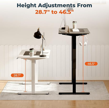 FitStand Adjustable Standing Desk, 47x24 Inches Home Office Desk - Image 4