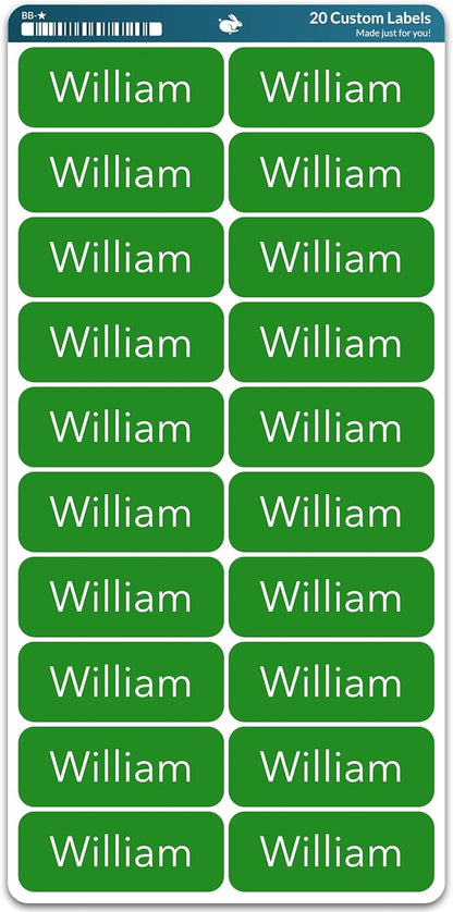 Personalized Name Labels Large Custom Name Stickers - Image 6