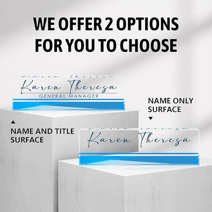 Custom Office Name Plate, Personalized Gifts - Image 6
