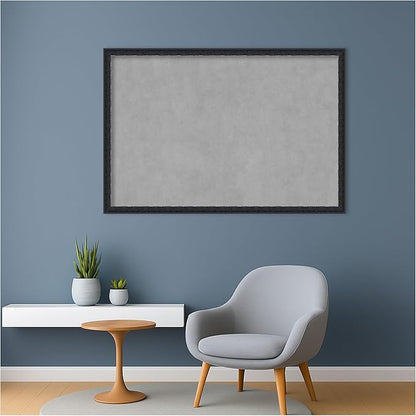Amanti Art Black Framed Magnetic Board 26x38 Large Vision Board - Image 5