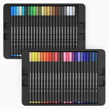 ARTEZA Inkonic Fineliners Pens, 0.4 mm Fine Tip Markers, Water-Based Art Pens - Image 8