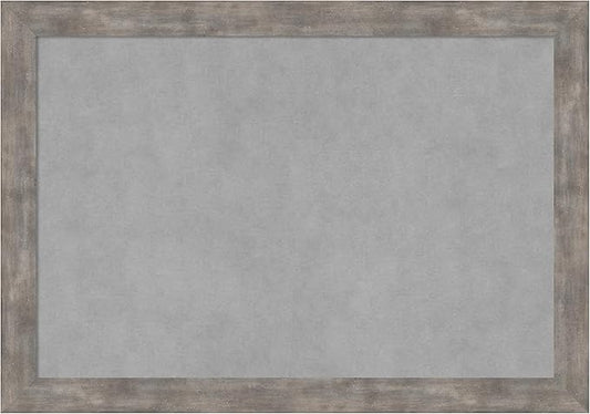 Amanti Art Silver Framed Magnetic Board 19x27 Medium Vision Board by AmantiArt