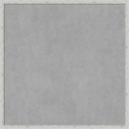 Amanti Art Silver Framed Magnetic Board 25x25 Medium Vision Board by AmantiArt