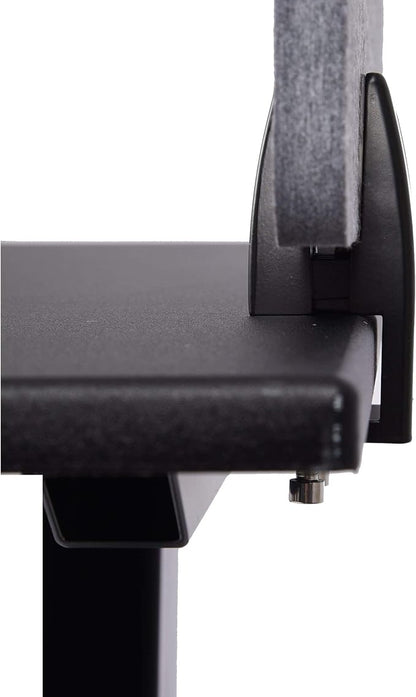 ReFocus™ Raw Clamp-On Acoustic Desk Divider – Reduce Noise and Visual - Image 3