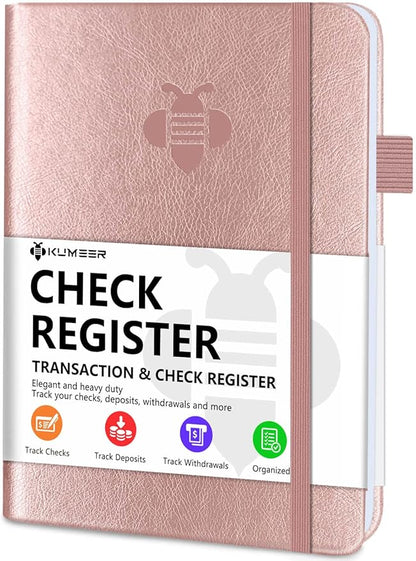 KUMEER Check Register – Elegant Check Registers by KUMEER