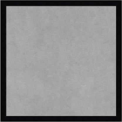 Amanti Art Black Framed Magnetic Board 17x17 Small Vision Board by AmantiArt