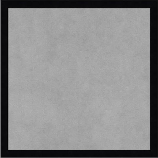 Amanti Art Black Framed Magnetic Board 17x17 Small Vision Board by AmantiArt