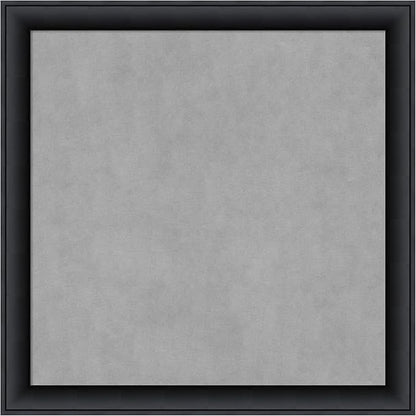 Amanti Art Black Framed Magnetic Board 27x27 Medium Vision Board by AmantiArt