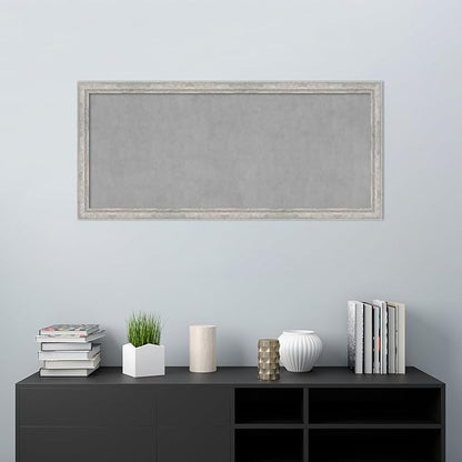 Amanti Art Silver Framed Magnetic Board 23x51 Oversize Vision Board - Image 5