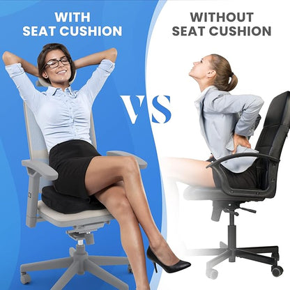 TushGuard Seat Cushion, Office Chair Cushions, Car Seat Cushion, Non-Slip - Image 4