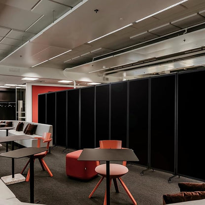 Upgrade Version Room Partition and Divider, Freestanding Rolling Dividers - Image 6