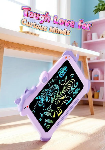 Kikapabi LCD Writing Tablet for Kids, Unicorn Toys Gifts for 3 4 5 6 7 Year Old - Image 6