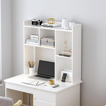 OSCHF Wooden Desktop Hutch Bookshelf - Image 2