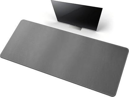 CENNBIE Leather Desk Mat, Extended Non-Slip Mouse Pad, Waterproof PU Leather by CENNBIE