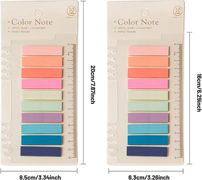 Golcellia Sticky Tabs Book Index Tabs, Page Tabs, Page Markers 1200 Pieces - Image 2