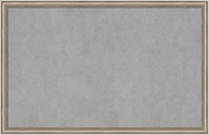 Amanti Art Silver Framed Magnetic Board 22x34 Large Vision Board by AmantiArt