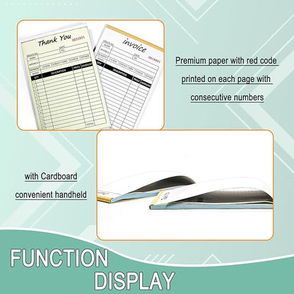 Homvle Invoice Receipt Book - Image 3