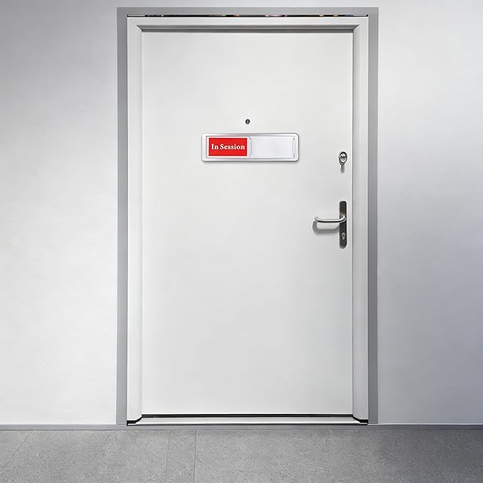 In Session or Available Door Sign, Sliding Privacy Indicator - Image 8