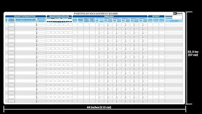 PMXBOARD Portfolio Project Management Board Set – Magnetic Whiteboard - Image 9