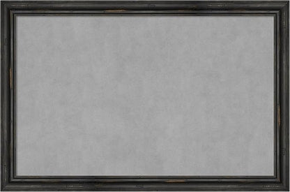 Amanti Art Black Framed Magnetic Board 23x35 Large Vision Board by AmantiArt