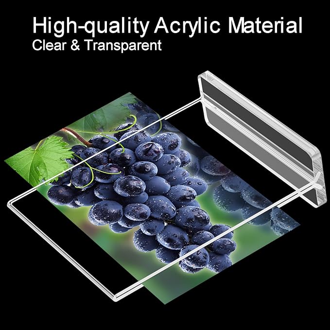 BlueValley Acrylic Sign Holder 8.5 x 11 Vertical - Image 4