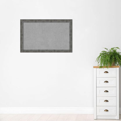 Amanti Art Silver Framed Magnetic Board 28x44 Large Vision Board - Image 5