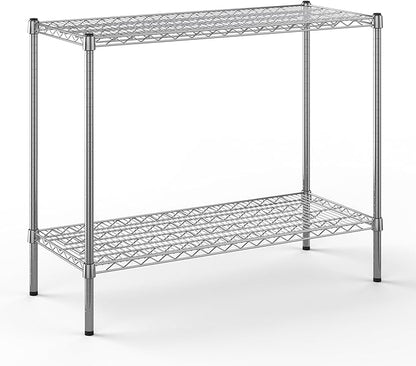 Regal Altair 18" Deep x 42" Wide x 34" Height Wire Shelving Kit | 2-Tier | NSF by Regal+Altair